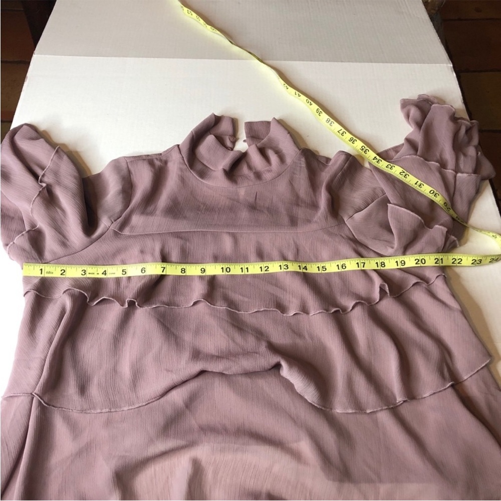 BISHOP + YOUNG Sheer Layered Ruffled Blouse - Picture 4 of 7